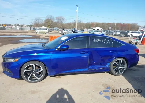 2019 Honda Accord Sport из США, поврежденный, VIN 1HGCV1F37KA032688